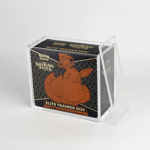 FX Manufacturer Direct Sale Custom Top Graded UV Protection Classic Luxury <b>Display</b> Case Acrylic ETB <b>Box</b> Magnetic Lid for <b>Display</b> - Product Image 3