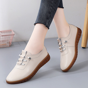 รองเท้าสไตล์ใหม่สำหรับผู้สูงอายุ ฤดูใบไม้ร่วง พื้นรองเท้ากันลื่น รองเท้าบุขนสัตว์อุ่นสำหรับคุณแม่ ฤดูหนาว - Product Image 1