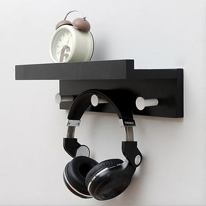 Etagère <span class=keywords><strong>murale</strong></span> en acier inoxydable, <span class=keywords><strong>porte</strong></span>-<span class=keywords><strong>manteau</strong></span> pour l'entrée, la chambre à coucher, la cuisine et la salle de bain - Product Image 1