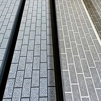 Nouveauté Panneaux sandwich en polyuréthane isolés décoratifs en métal Faciles à installer pour les systèmes de murs extérieurs