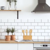 Porte-couverts en bambou pour table de restaurant, comptoir de cuisine, porte-ustensiles avec poignée, organisateur de couverts à 4 compartiments