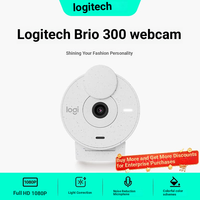 Caméra Web Type-C HD 1080P pour Brio 300 avec cache de confidentialité et microphone pour conférences et appels vidéo à domicile/ordinateur