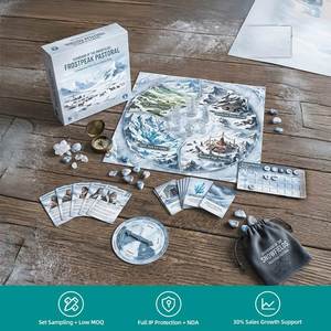 Guardians of the Snowfields Frostpeak Pastoral Cooperative Board Game Cardboard Box Full Color Printing Educational Family Fun - Product Image 1