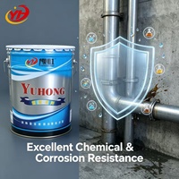 Revêtement époxy de finition Yongxing OEM pour structures en acier, pipelines, navires, résistant à l'abrasion, bicomposant, anti-corrosion