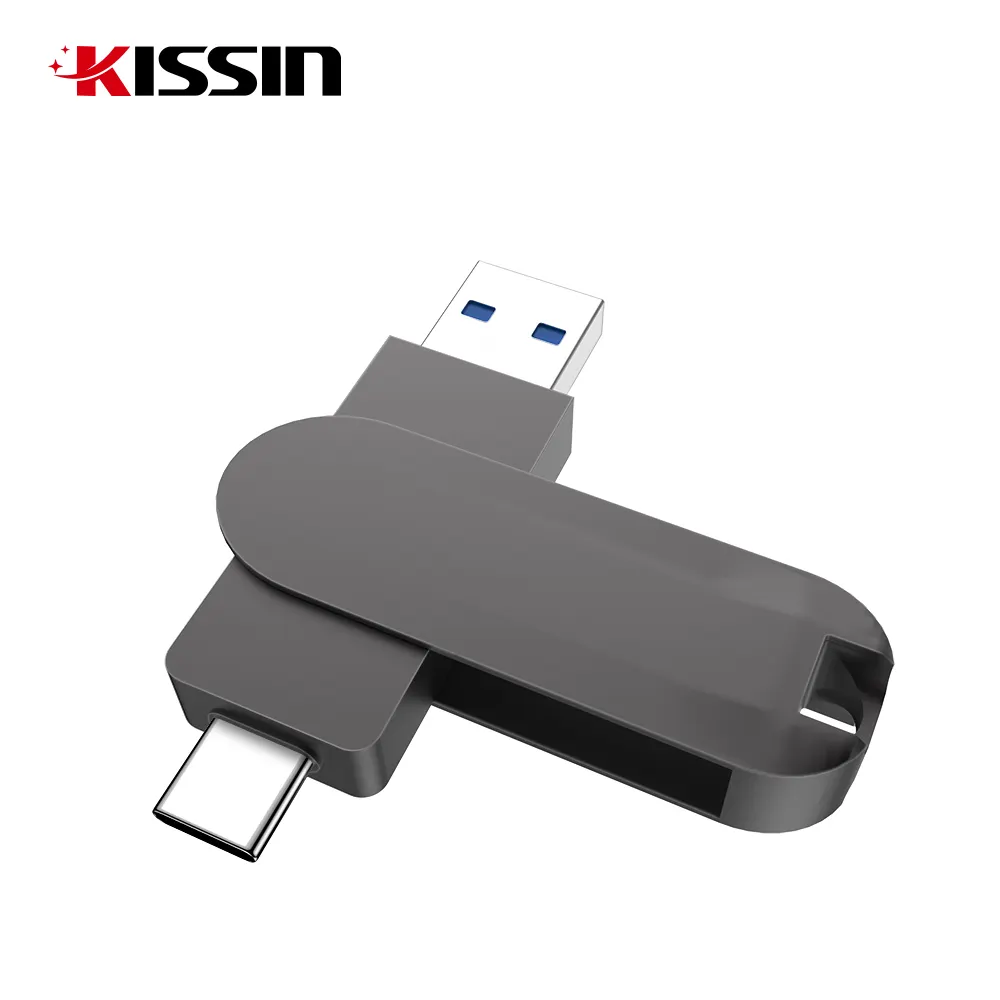 Kissin Draagbare Mobiele Solid State Drive High Speed Usb 3.2 En Type-C Interface Flash Drive Externe Solid State harde Schijf Ssd