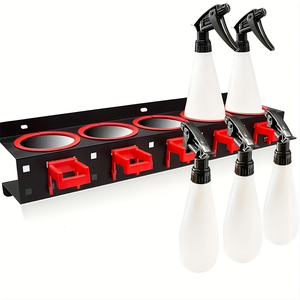 Houder voor autogereedschap, slijpmiddel, spuitfles, opbergrek, detailhandel voor auto's, gereedschapsrek, plastic organizer, houder - Product Image 3