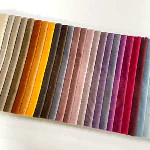 面料材料窗帘面料卷纺织品宴会厅窗帘100% 涤纶素色超柔天鹅绒面料来自中国 - Product Image 2