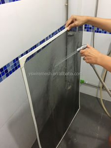 Protecteur d'écran rideau auto-adhésif, 1 pièce, <span class=keywords><strong>sur</strong></span> <span class=keywords><strong>mesure</strong></span>, pour bricolage, filet de maille magnétique pour fenêtre - Product Image 4