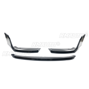 3 Pcs Car Front Bumper Lip M Performance Style for BMW M2 G87 2023-2024 Splitter Diffuser Auto Accessory Carbon Fiber Look - Product Image 3