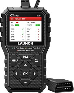 เครื่องอ่านโค้ดรถยนต์ Creader 529 CR529 OBD2 ปี 2023 ได้รับการรับรองมาตรฐาน CE รองรับแรงดันไฟฟ้า 12V รับประกัน 12 เดือน ฟังก์ชั่นหลากหลาย รองรับหลายภาษา - Product Image 1