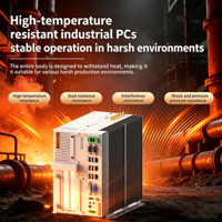 Ordinateur industriel sans ventilateur OEM, Intel Q670, 5 ports LAN Intel, DVI VGA, tension large bande 12V-48V, IPC pour environnements difficiles