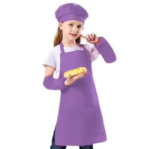 <span class=keywords><strong>Delantal</strong></span> con logotipo personalizado <span class=keywords><strong>para</strong></span> niños y niñas, conjunto <span class=keywords><strong>de</strong></span> sombrero <span class=keywords><strong>de</strong></span> Chef con bolsillos <span class=keywords><strong>para</strong></span> <span class=keywords><strong>cocina</strong></span>, pintura <span class=keywords><strong>para</strong></span> hornear - Product Image 2