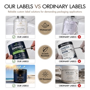 Etichette Personalizzate per Prodotti FMCG, Etichette in Rotolo per Bottiglie di Lozione Corpo, Etichette Adesive per Confezioni di Cosmetici, Olio per <span class=keywords><strong>Capelli</strong></span>, Shampoo con Logo - Product Image 6