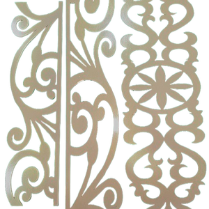 Écrans et panneaux muraux en acier complexes, découpe laser CNC, travail métallique décoratif, finition brossée, fabricant OEM au Vietnam - Product Image 2