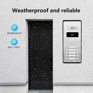 Système d'interphone audio à 2 fils fourni par l'usine, clavier métallique étanche pour villa et immeuble d'appartements en extérieur - Product Image 6