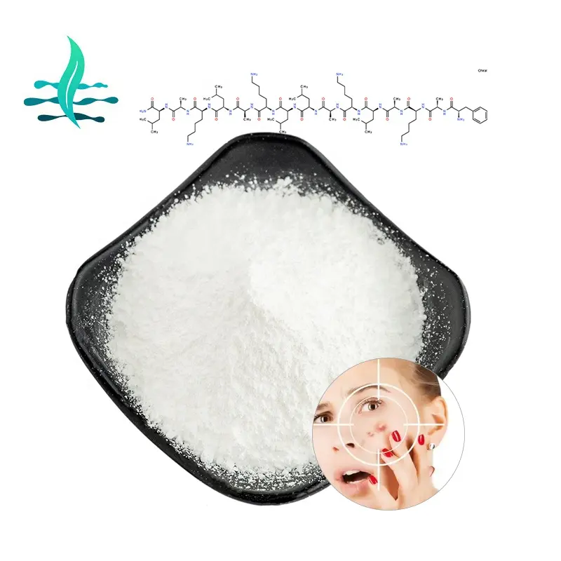 วัตถุดิบเครื่องสำอาง Oligopeptide-10สำหรับป้องกันสิวและต่อต้านจุลินทรีย์ CAS 466691-40-7