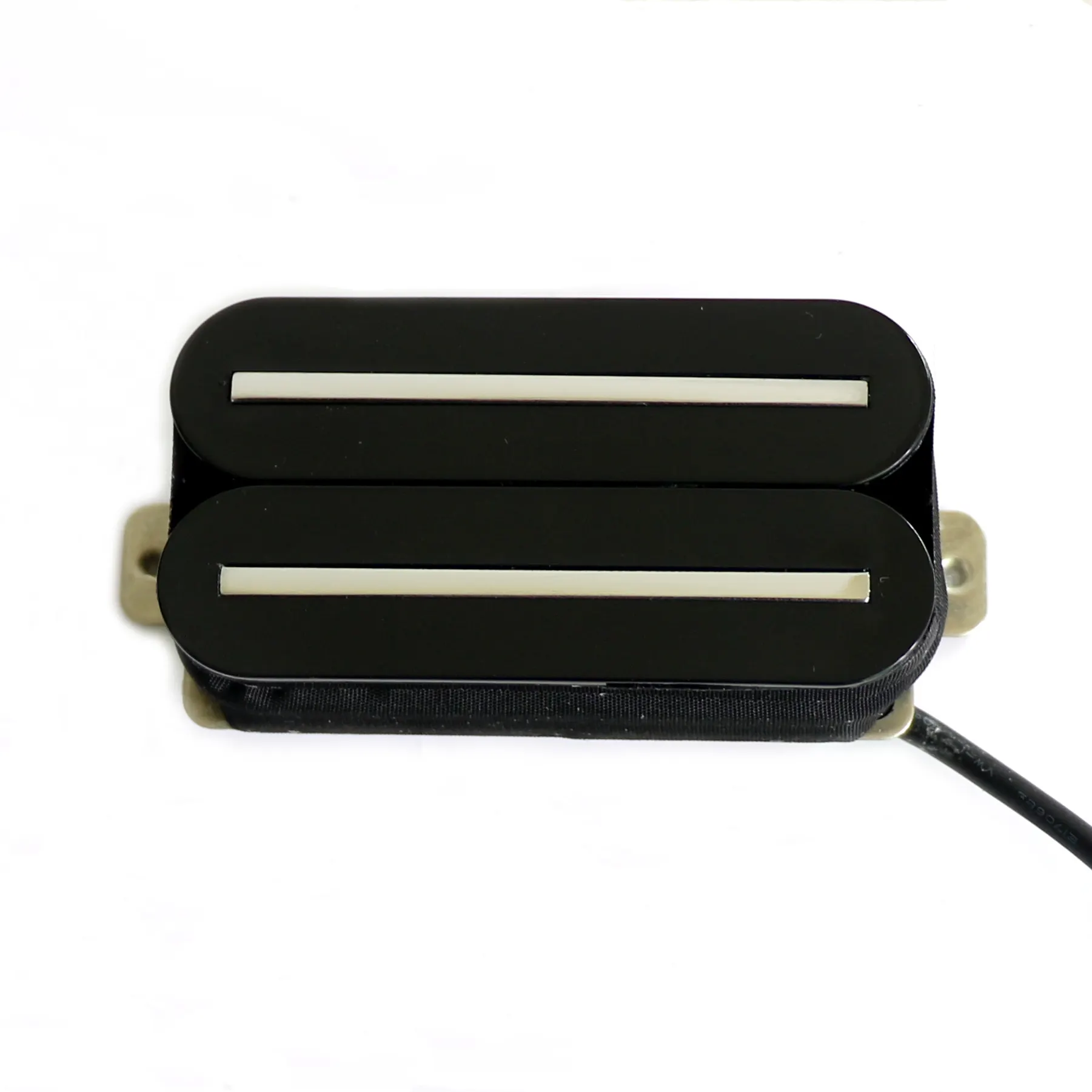 Trilho humbucker guitarra captada, com lâmina cromada e prata de níquel para 6 cordas de guitarras elétricas