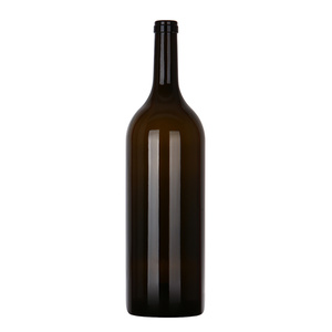 Fournisseur de bouteilles en verre de cave française célèbre Bouteille de vin rouge de grande capacité résistante à la lumière <span class=keywords><strong>Champagne</strong></span> Grande bouteille en verre avec bouchon - Product Image 3