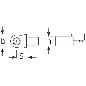 STAHLWILLE - 58261040 outils porte-embout 25mm - EAN 4018754103928 CLÉS dynamométriques BITS - Product Image 2