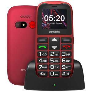 โทรศัพท์มือถือผู้สูงอายุ OEM TC25 2G GSM หน้าจอใหญ่ ปุ่มกด SOS พร้อมแท่นวาง SOS - Product Image 2