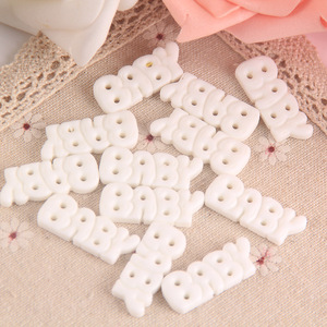 Pegatinas de letras de resina EVA para bebés, para decoración de teléfonos, manualidades, accesorios de bricolaje - Product Image 4