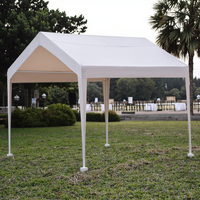 Tentes personnalisables tout-en-un en tissu Oxford polyester PVC durable pour mariages, événements et expositions, avec poteaux en aluminium à montage rapide