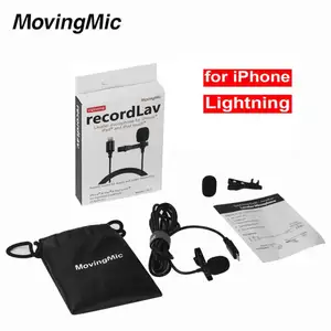 Hot Selling With Earphone Splitter Professional Microphone Car Kit Video Laptop Microphones For Lightning