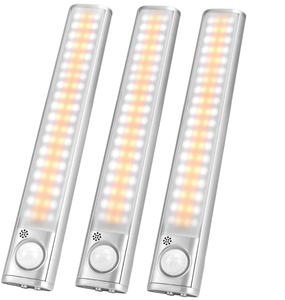 Lampada <span class=keywords><strong>LED</strong></span> Ricaricabile con Sensore di Movimento per Illuminazione <span class=keywords><strong>Sottopensile</strong></span> Cucina/Armadio e Uso Notturno Magnetico - Product Image 1