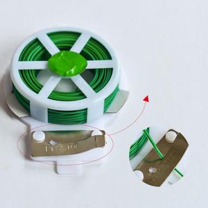 Rouleau de fil torsadé Portable de 100m, attaches vertes de <span class=keywords><strong>jardin</strong></span> et grimpeurs de jardinage, trancheur, Support de plante et fournitures d'entretien de <span class=keywords><strong>jardin</strong></span> - Product Image 4