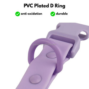 Collare per cani in PVC colorato, resistente e traspirante, in PVC, avvolti per cani, guinzaglio e collare - Product Image 6