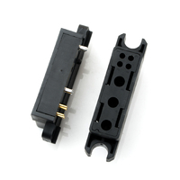 Apluspower JDS-07 35A 7 broches Connecteur d'alimentation et de signal mixte à angle droit, prise à sertir, connecteur rectangulaire HotSwap