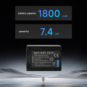 Batería de cámara de 1800mAh compatible con <span class=keywords><strong>FH90</strong></span> FH30/FH50/FH60/FH100 disponible - Product Image 4