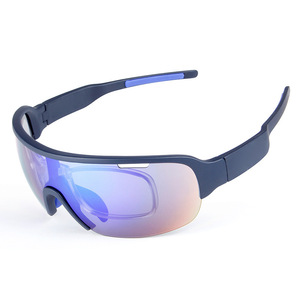 Semi-Rimless Polarized Cycling <b>Sunglasses</b> TR90 Frame Windproof Sport Eyewear <b>for</b> Outdoor Activities - Product Image 2