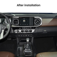 Autoradio Android 8 cœurs 2 Din avec Carplay, GPS, navigation, lecteur multimédia stéréo pour Toyota Rumion 2007~2019, Tacoma 2015~2021