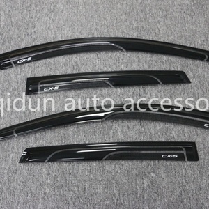 กันสาดประตูหน้าต่างรถยนต์ KQD ขายส่งจากโรงงาน กันแดดหน้าต่างรถยนต์แบบกำหนดเอง สำหรับรถยนต์ Mazda CX-5 ปี 2013-2016 - Product Image 3