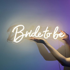 Insegna LED Neon con Scritta Cursiva Personalizzabile per Matrimoni, Compleanni, Amore, Testi per Addio al Nubilato, Feste di Matrimonio, Lampada Decorativa da Parete per Interni - Product Image 6
