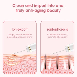Spatule de nettoyage ionique pour le visage et le corps, mini exfoliant de beauté pour une peau nette et un massage relaxant - Product Image 4