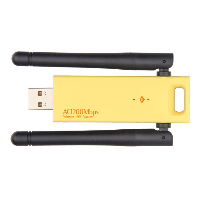 USB Wifi Adapter 1200Mbps Dual Band Dongle with Wireless Network Card Receiver with RTL8812AU