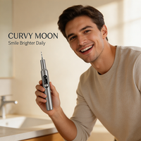 CURVY MOON Ultraschall-Zahnsteinentferner Elektrischer Zahnbelag- und Zahnsteinreiniger