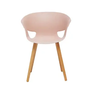 高品质家居家具模式椅座塑料餐椅工厂塑料餐厅PP现代设计中国