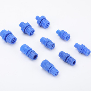 Connecteur de tuyau d'air en PU à connexion rapide de nouveau type, composant en acier plastique à passage direct avec filetage externe pour systèmes pneumatiques - Product Image 4