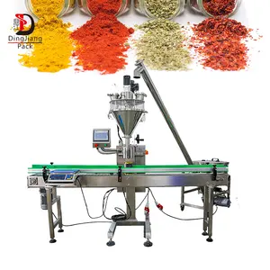Automatic powder dietary supplement cans packing machine