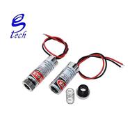 Vente chaude Bon Prix Module Laser Ligne Rouge De Haute Qualité 5mW 650nm Focus Tête Laser Réglable 5V Qualité Industrielle P0.05