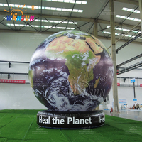 Winsun Globe Modèle Ballons Géant Gonflable Globe Terrestre Gonflable Planète Boule Décoration