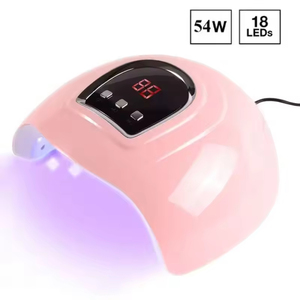 <span class=keywords><strong>Lampe</strong></span> à ongles professionnelle Snrqi 54W 18 <span class=keywords><strong>LED</strong></span> avec 3 minuteurs, chargement USB, séchoir UV <span class=keywords><strong>LED</strong></span> pour gel, <span class=keywords><strong>lampe</strong></span> de pédicure et manucure – Prix de gros abordable - Product Image 1
