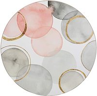 Weigers — napperon en liège MDF, design à la mode, rond, de 4mm d'épaisseur, certifié BSCI