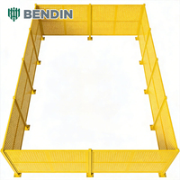 Clôture industrielle perforée robuste, barrière modulaire résistante à la corrosion pour l'isolation des lignes d'assemblage