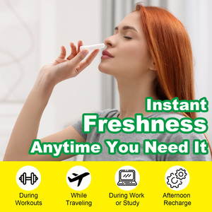 ELAIMEI 4 Pack Safe Aromatherapy <strong>Nasal</strong> Sticks Refreshing Breathing Easy 100% Natural <strong>Nasal</strong> <strong>Inhaler</strong> Stick for Daily Relaxation - Product Image 4