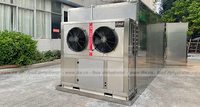 Nieuwe Technologie Warmtepompdroger Groente Champignon Ui Biltong Vis Voedsel Fruit Droogmachine IKE RVS
