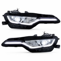 12V 35W 4600 Lumens LED Headlights for Chevrolet Camaro SS 2018 2019 2020 2021 2022 L Shape DRL Projector for SS Headlights